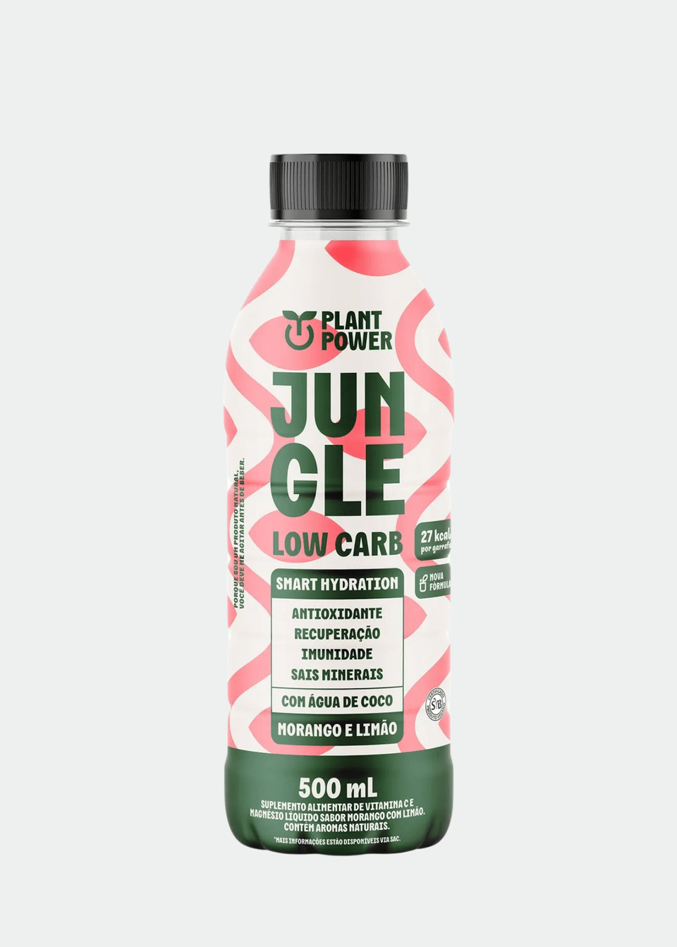 Isotônico Morango e Limão Jungle - 500ml